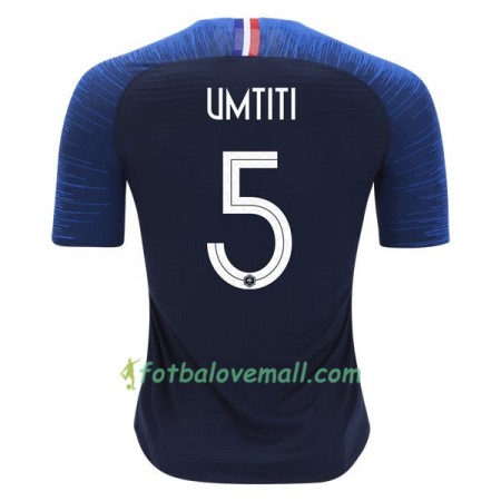 Levné Francie Umtiti 5 MS 2018 Domácí Fotbalové dresy